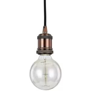 Ideal Lux - Frida Metal Copper Pendant 1 bulb 30cm