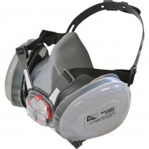 Scan Twin Half Mask Respirator + P2 Cartridges