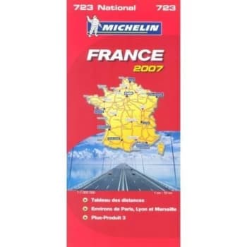 France Atlas map Format 2007 Book