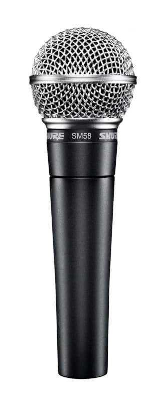 Shure SM58 Black Studio microphone