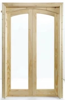 Wickes Newland Internal French Doors Glazed 2 Lite 2007 x 1218mm