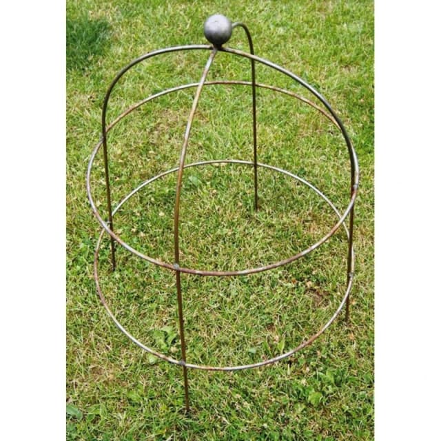 Poppy Forge Bell Cloche 67 (The Plant Cage Support) (Pack of 2) - Steel - BM/RtR in Brown Brown Unisex