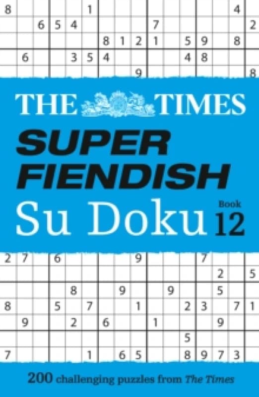 The Times Super Fiendish Su Doku Book 12. Paperback. By The Times Mind Games Books