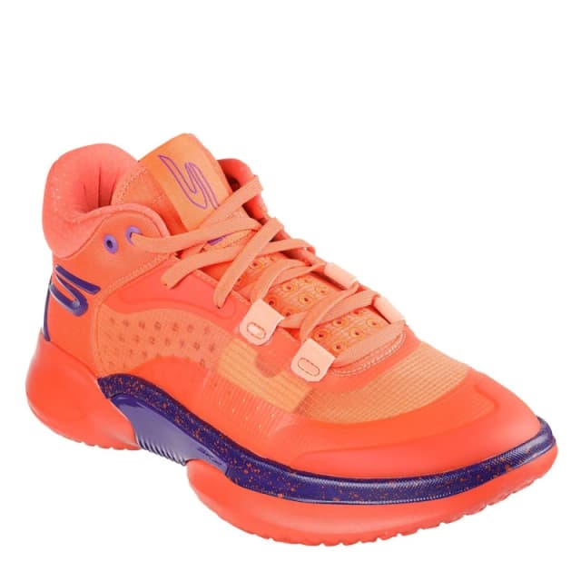 Skechers Basketball SKX Resagrip Trainers Mens Orange male 6.5 (40)
