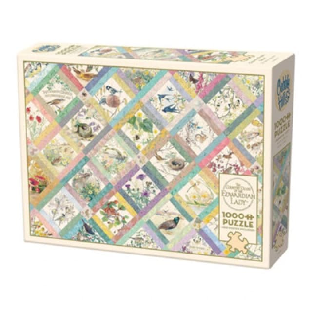 Cheatwell Games Country Diary Quilt Jigsaw Puzzle 1000 Pieces Multi