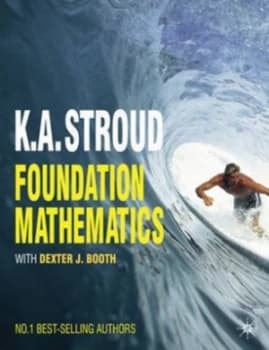 Foundation Mathematics by K.A. Stroud Paperback