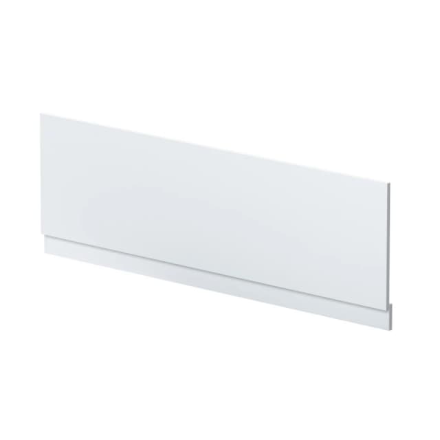 Balterley Straight Reversible Bath Front Panel & Plinth - 1700mm - Satin White White unisex