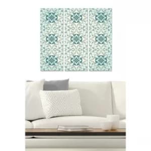 MDF88106152 Multicolor Decorative MDF Painting (3 Pieces)