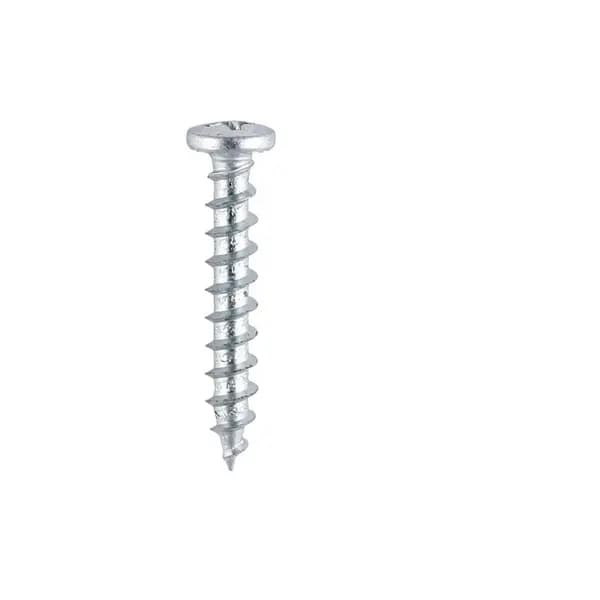 Pvc Window Screws Shallow Pan BZP 215Z Diameter: 4.8mm