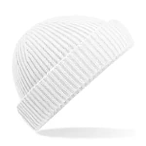 Beechfield Unisex Adult Recycled Harbour Beanie (One Size) (White)