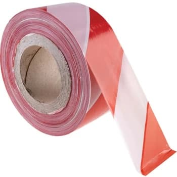 Avon - 75MMX500M Red/White Barrier Tape in Dispenser