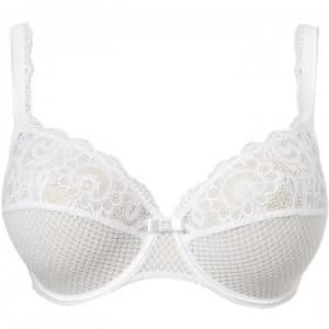 Maison Lejaby Gaby Full Cup Underwire Bra - White