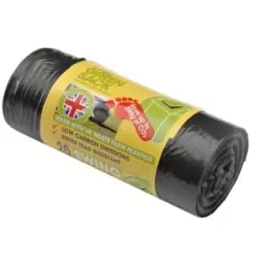 Swing Bin Tie Top Liner x 20 Green RS055182 - BPI