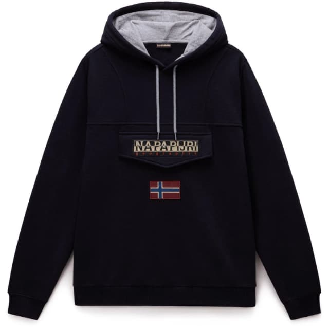 Hooded sweatshirt Napapijri Burgee Wint 4 Noir Male M