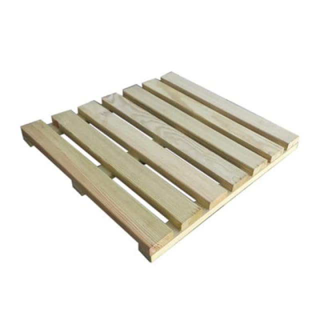 Snowdon Timber Garden Treated Deck Tile (L) 40Cm (W) 40Cm (T) 35mm 25 Pack