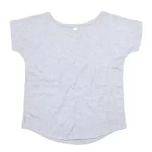 Mantis Womens/Ladies Loose Fit Short Sleeve T-Shirt (XL) (Heather Grey Melange)