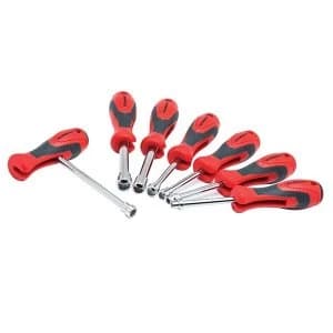 Crescent Universal Quick Convert T-Handle Nut Driver Set, 7 Piece