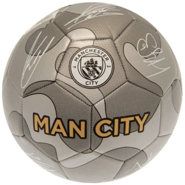 Manchester City Fc Camo Football Silver/grey (5)
