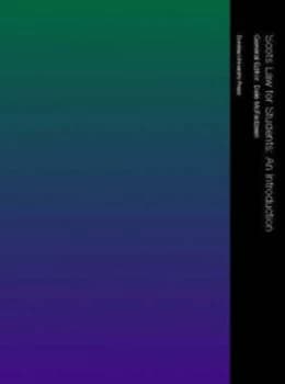 Scots Law for Students by Dale Mcfadzean Paperback