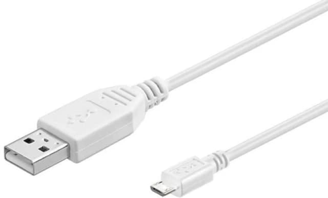 Microconnect USBABMICRO0.60W USB cable USB 2.0 0.6 m USB A Micro-USB B