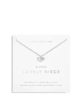 Joma Jewellery A Little... Lovely Niece Silver Necklace - 46Cm + 5Cm Extender