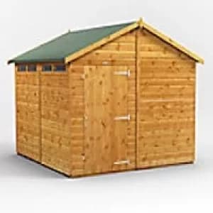 Power Garden Shed 88PASS Golden Brown 8x8
