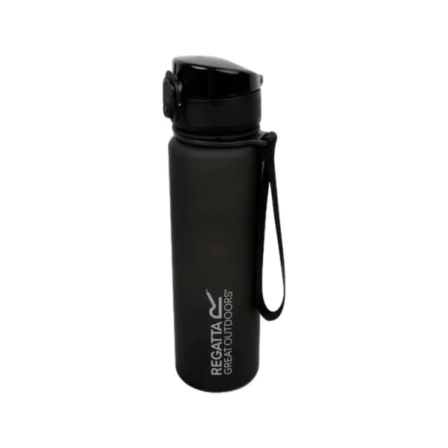 Regatta 0.6L Tritan Flip Bottle Black
