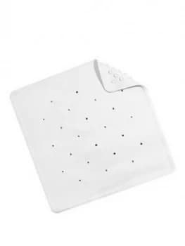 Croydex White Rubagrip Shower Tray Bathmat