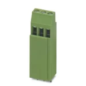 Phoenix Contact Mkkdsh 3/ 3 Tb, Wire To Board, 3Pos, 30-12Awg, Grn