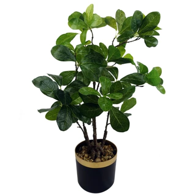 N/A 60cm Artificial Tropical Bonsai Ficus Tree