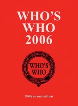 Whos Who 2006 Hardback