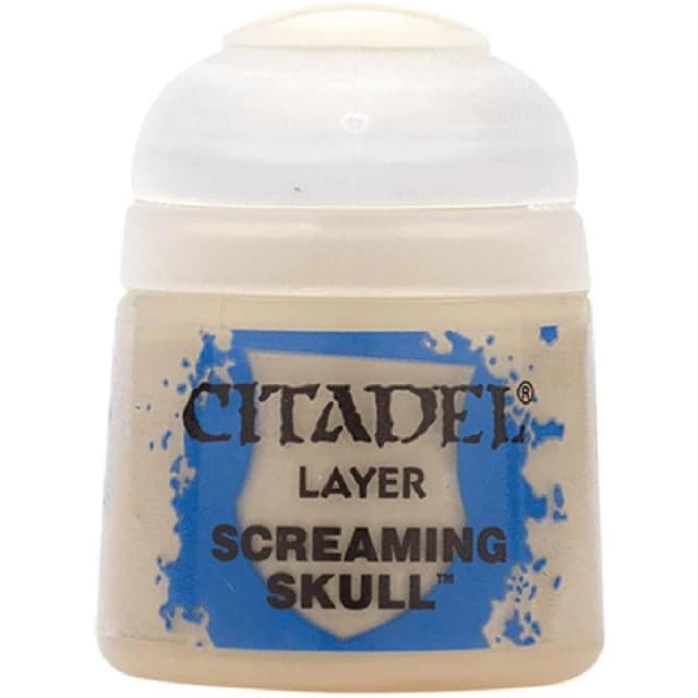 Citadel Games Workshop Colour Layer: Screaming Skull (12ml) Paint Multi