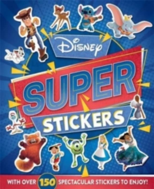 Disney: Super Stickers Paperback / softback