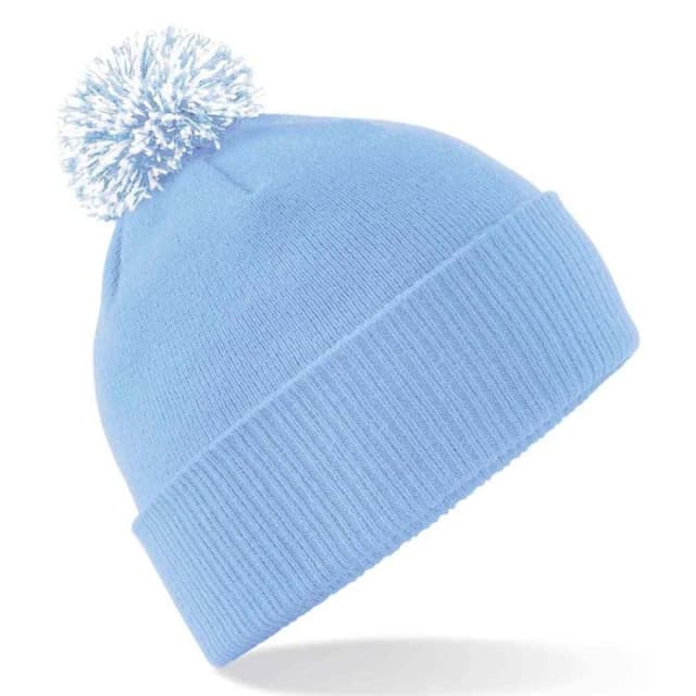 Beechfield Beechfield Men Beanie in Baby Blue Baby Blue One Size Male 5063527292469