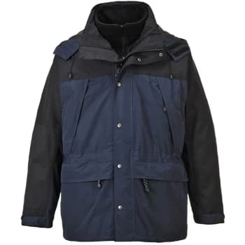 Portwest - S532NARL - sz L Orkney 3 in 1 Breathable Jacket - Navy