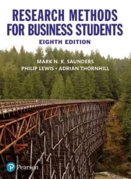 Research methods for business students by M. N. K Saunders