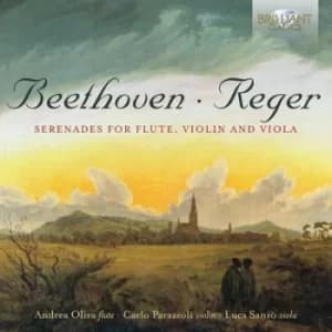 Beethoven/Reger Serenades for Flute Violin and Viola by Ludwig van Beethoven CD Album