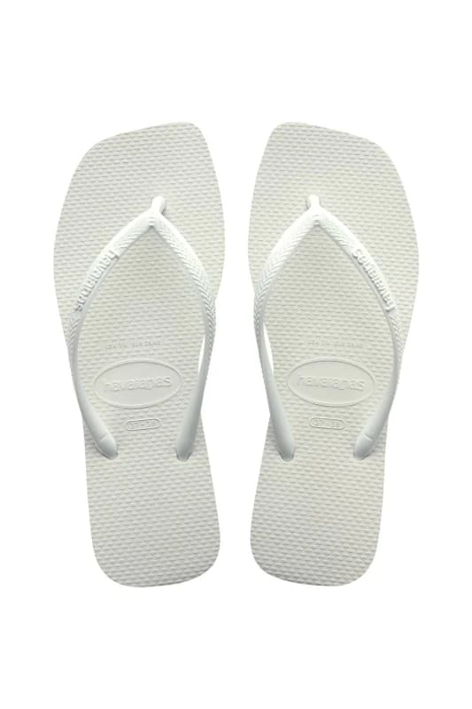 Havaianas Square Flip Flop White White female