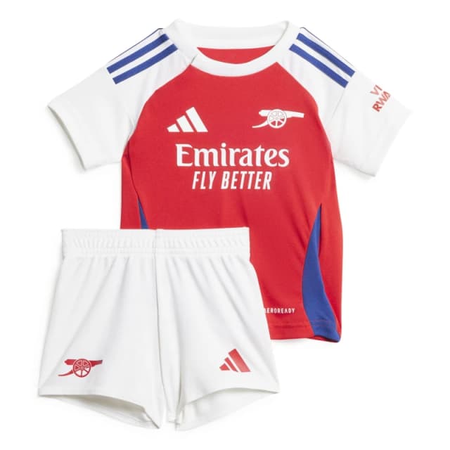 adidas Arsenal Home Babykit 2024 2025 Domestic Replica Minikits 12-18 Months Red 36825908080