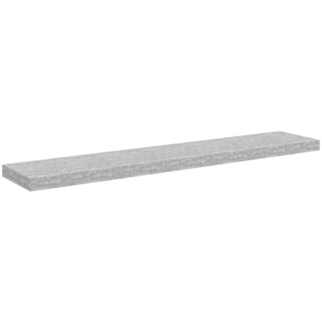 VIDAXL Vidaxl - Floating Wall Shelf Concrete Grey 120x23.5x3.8cm mdf 8720286417072