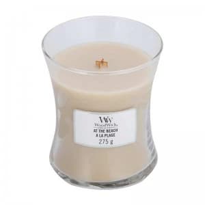 WoodWick At The Beach Medium Jar Candle 275g