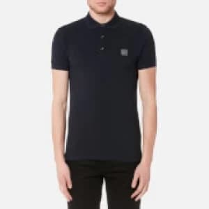 Hugo Boss Casual Polo Shirt Navy Size L Men