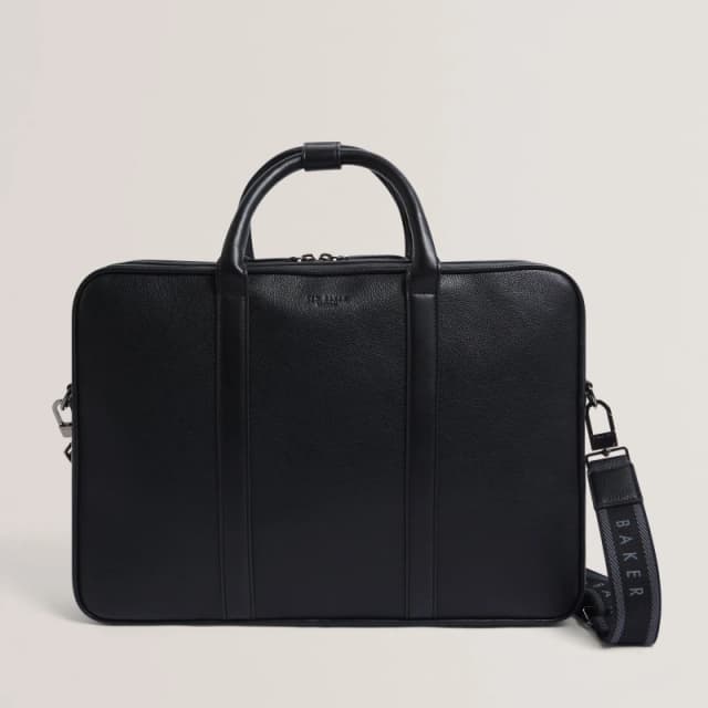 Ted Baker Ted Web Document Bag Sn62 Black male One Size