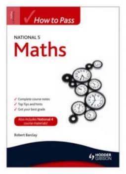 National 5 Maths by Bob Barclay Paperback