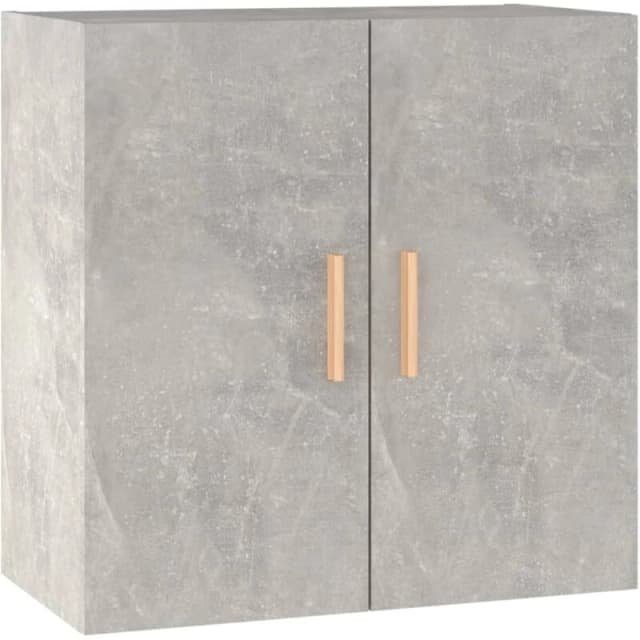 Vidaxl Wall Cabinet Concrete Grey 60X30X60 Cm Engineered Wood, White 812892