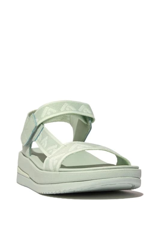 FitFlop Womens Surff Back Strap Sandals in Green Size: 7 Green Female 7