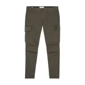 Calvin Klein Jeans Skinny Washed Cargo Trousers - Green