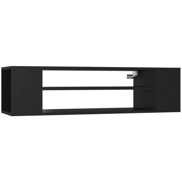 VIDAXL Hanging tv Cabinet Black 100x30x26.5cm Engineered Wood Vidaxl 8720286541524