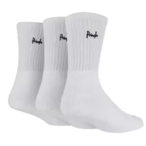 Pringle Pringle Sport 3 Pack of Crew Socks Mens - White