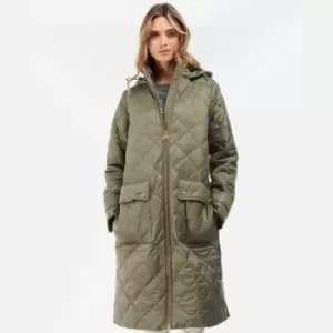 Barbour International Ecosse Quilt Shell Jacket - UK 12